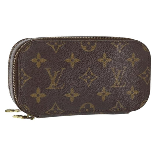Louis Vuitton Pochette Accessoires Monogram Canvas, BROWN, CANVAS, Clutche & pouche