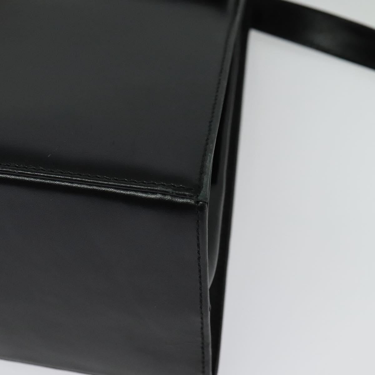 Salvatore Ferragamo Gancini Tote Leather, BLACK, LEATHER, Tote bag