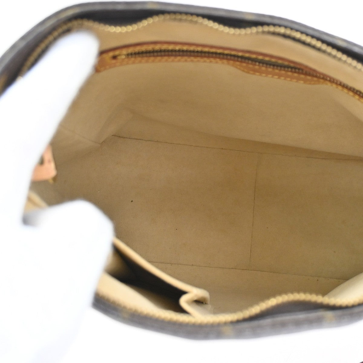 Louis Vuitton Looping Handbag Monogram Canvas, BROWN, CANVAS, Handbag