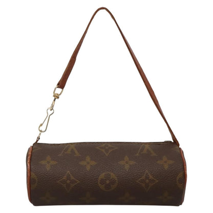 Louis Vuitton Papillon Pochette Monogram Canvas, BROWN, CANVAS, Clutche & pouche