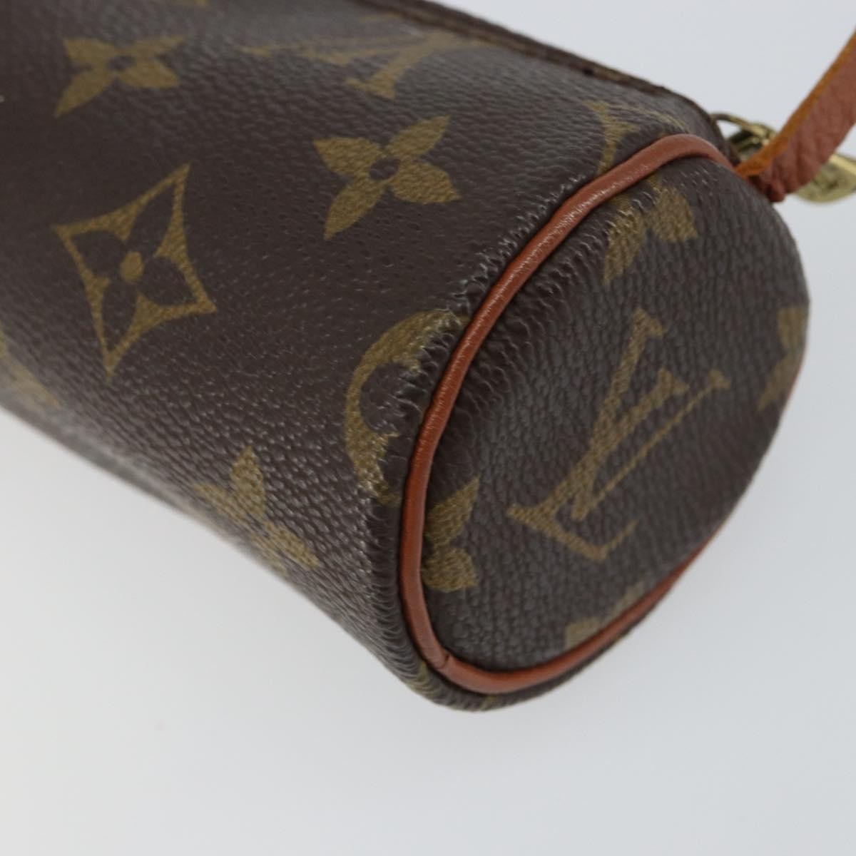 Louis Vuitton Papillon Pochette Monogram Canvas, BROWN, CANVAS, Clutche & pouche