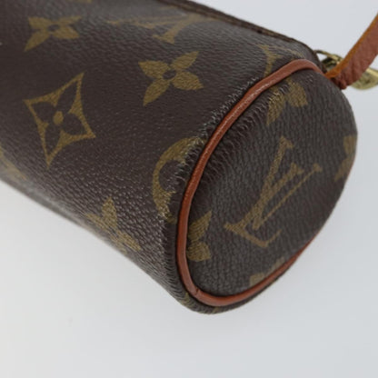 Louis Vuitton Papillon Pochette Monogram Canvas, BROWN, CANVAS, Clutche & pouche