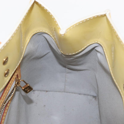 Louis Vuitton Reade Handbag Monogram Vernis, BEIGE, PATENT_LEATHER, Tote bag