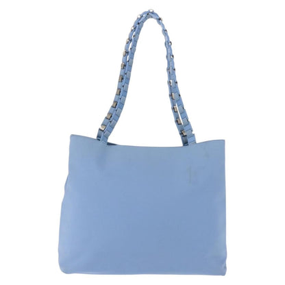 Salvatore Ferragamo Vala tote Canvas, BLUE, CANVAS, Tote bag