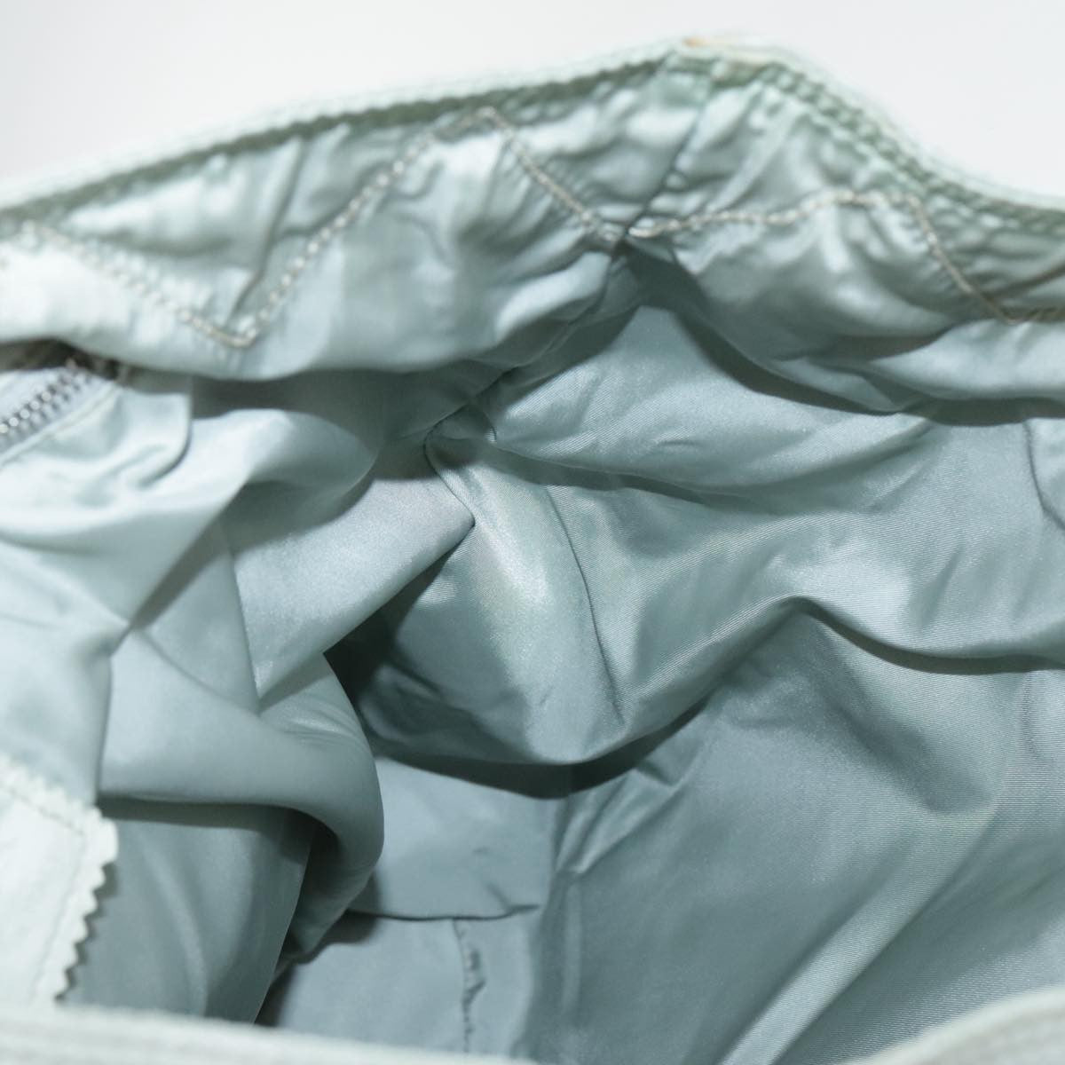 Prada Vintage Handbag Leather, WHITE, LEATHER, Handbag