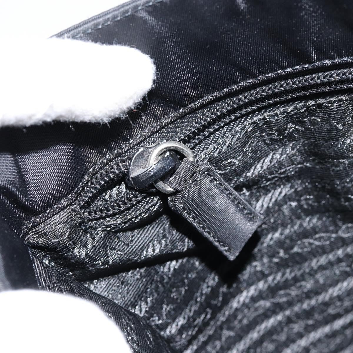 Prada Vintage Shoulder Bag Tessuto, BLACK, NYLON, Shoulder bag