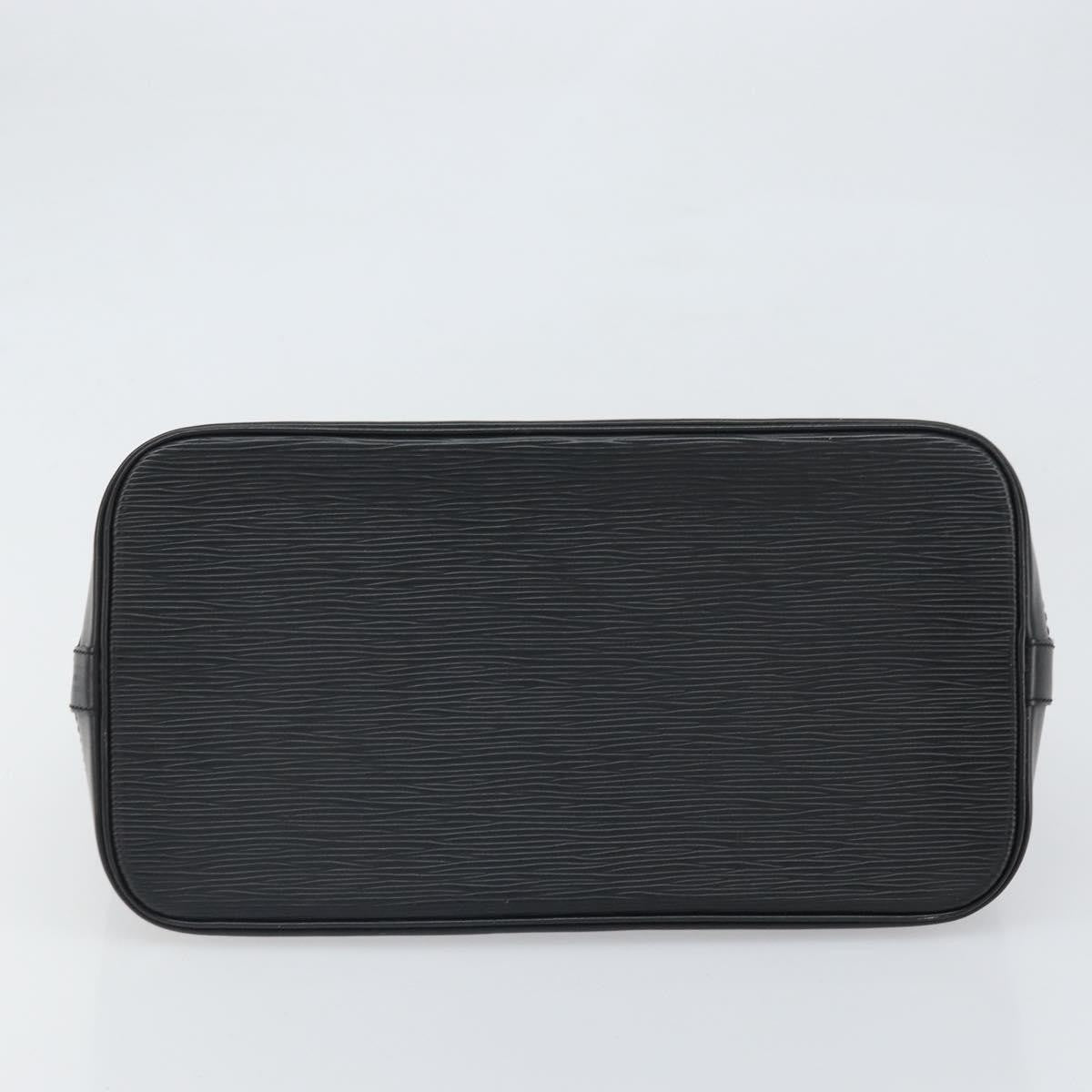 Louis Vuitton Alma Handbag Epi Leather, BLACK, LEATHER, Handbag