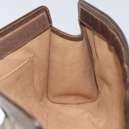 Gucci GG Supreme Clutch bag PVC, BEIGE, PVC, Clutche & pouche