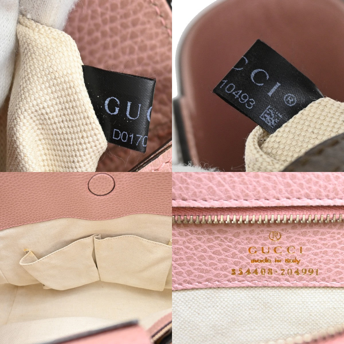 Gucci Swing Tote Leather, BROWN, LEATHER, Tote bag