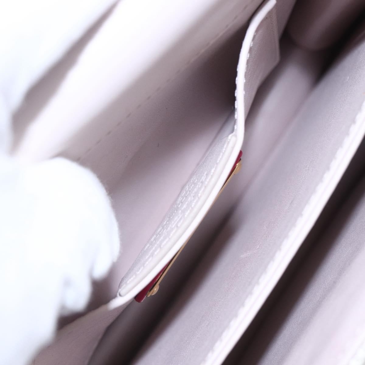 Salvatore Ferragamo Vintage Gancini Chain Shoulder Bag Canvas, MULTICOLOUR, CANVAS, Shoulder bag