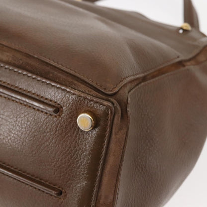 Saint Laurent Muse Two Bag Leather, BROWN, LEATHER, Handbag