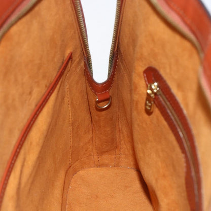 Louis Vuitton Lussac Handbag Epi Leather, BROWN, LEATHER, Shoulder bag