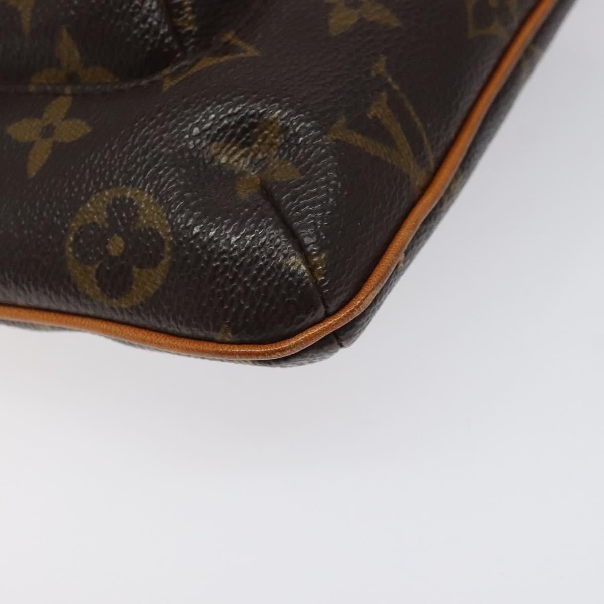 Louis Vuitton Partition Wristlet Clutch Monogram Canvas, BROWN, CANVAS, Clutche & pouche