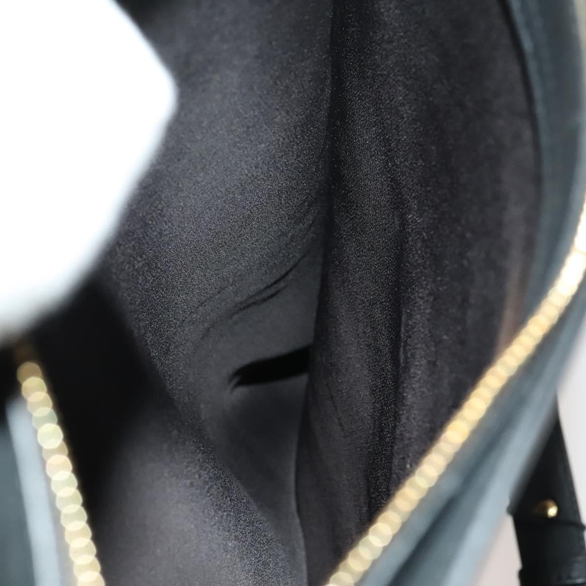 Burberry Vintage Shoulder Bag Leather, BLACK, LEATHER, Shoulder bag