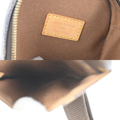 Louis Vuitton Pochette Gange Monogram Canvas, BROWN, CANVAS, Shoulder bag