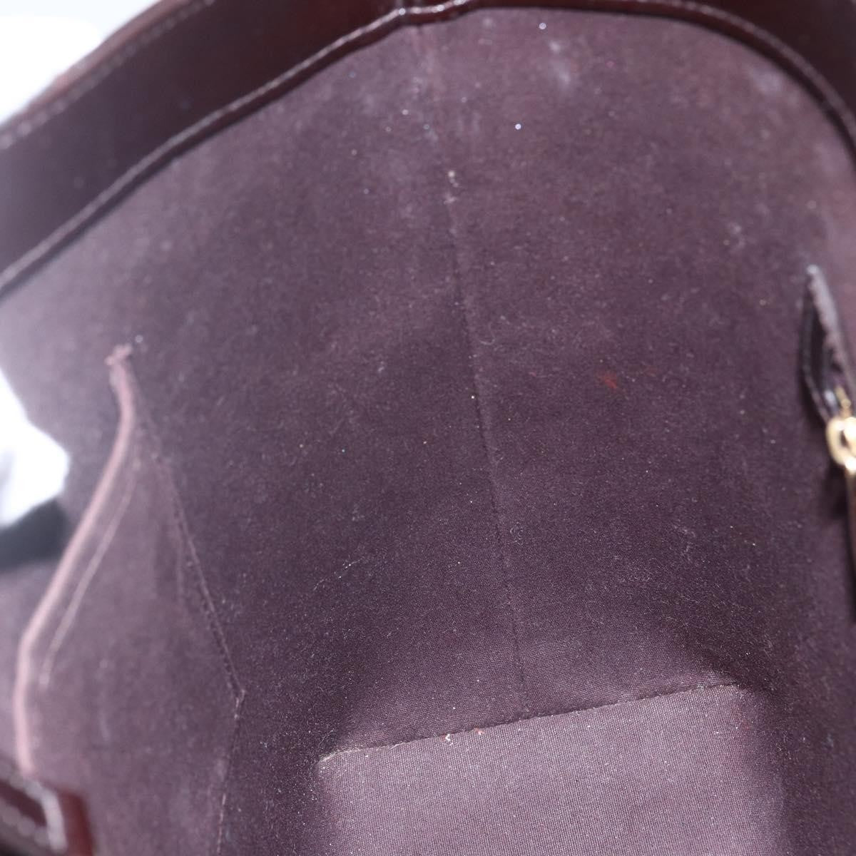 Louis Vuitton Avalon Handbag Monogram Vernis, PURPLE, PATENT_LEATHER, Handbag