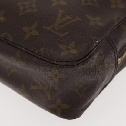 Louis Vuitton Trousse Toiletry Pouch Monogram Canvas, BROWN, CANVAS, Toiletry Case