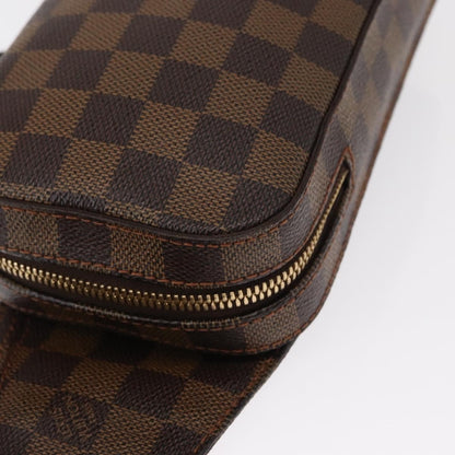 Louis Vuitton Geronimos Waist Bag Damier, BROWN, CANVAS, Shoulder bag