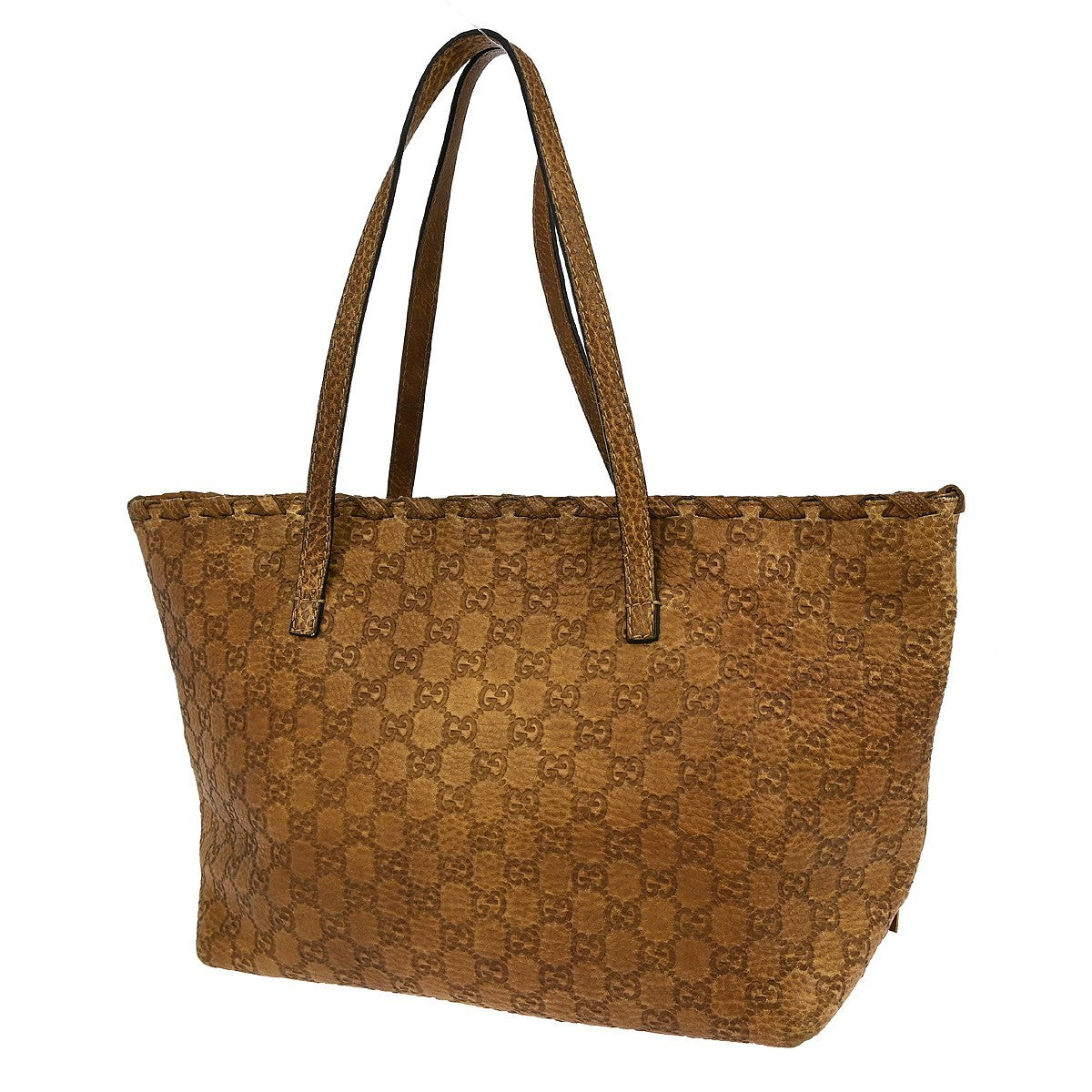 Gucci Bamboo Tassel Tote GG Canvas, BROWN, CANVAS, Tote bag