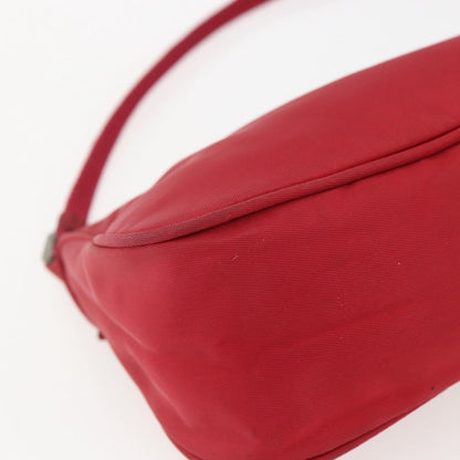 Prada Pochette Shoulder Bag Tessuto, RED, NYLON, Clutche & pouche