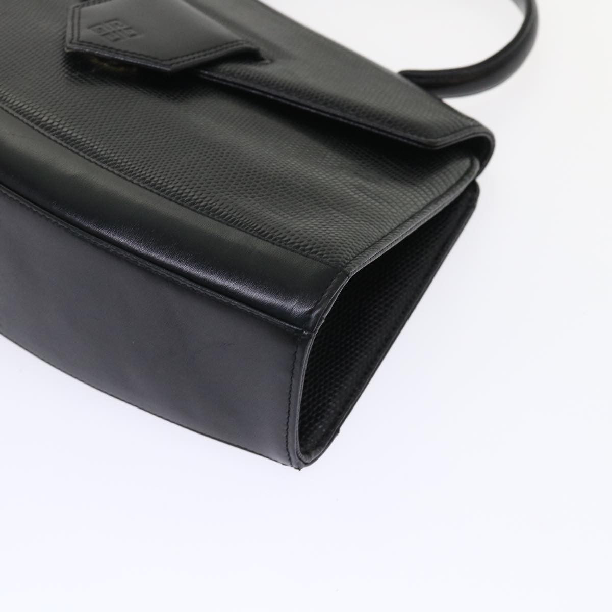 Givenchy Vintage Handbag Leather, BLACK, LEATHER, Handbag