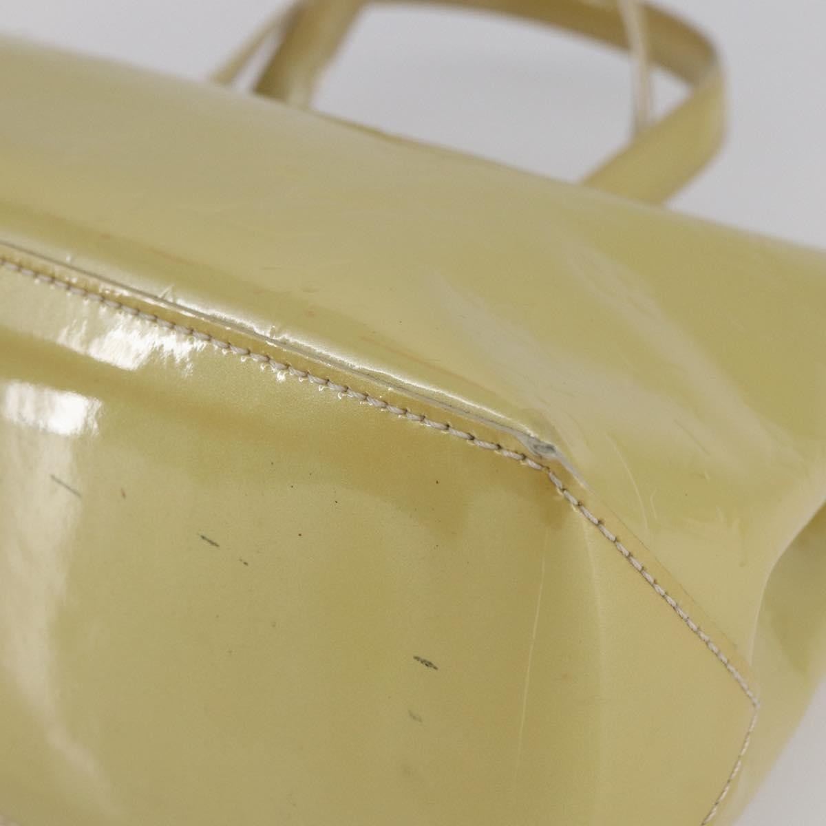 Louis Vuitton Wilshire Handbag Monogram Vernis, BEIGE, PATENT_LEATHER, Handbag