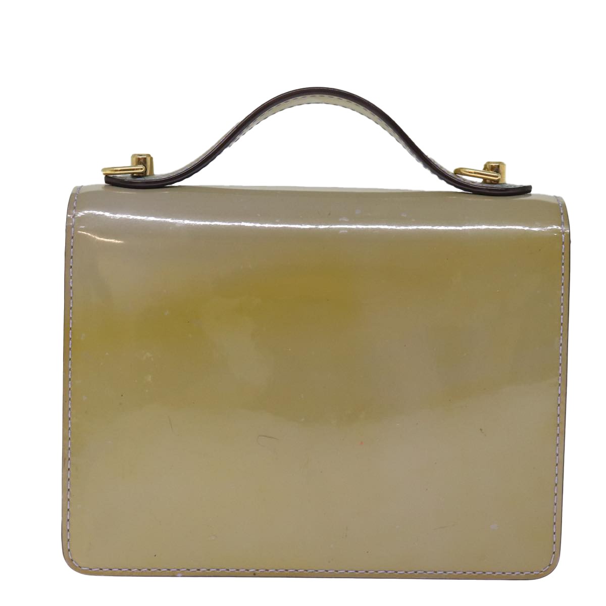 Louis Vuitton Monceau Handbag Vernis, PURPLE, PATENT_LEATHER, Handbag