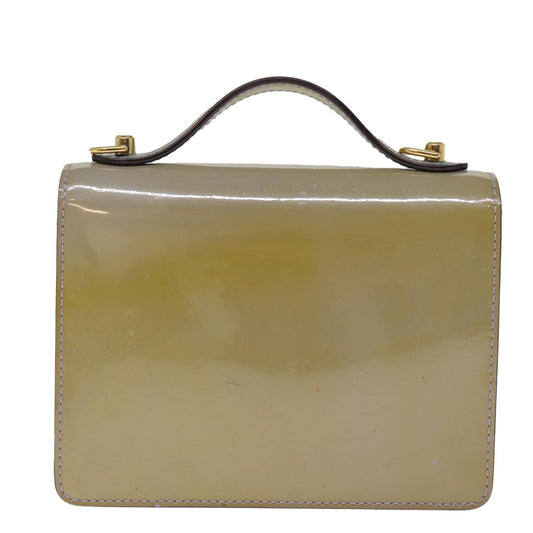 Louis Vuitton Monceau Handbag Vernis, PURPLE, PATENT_LEATHER, Handbag