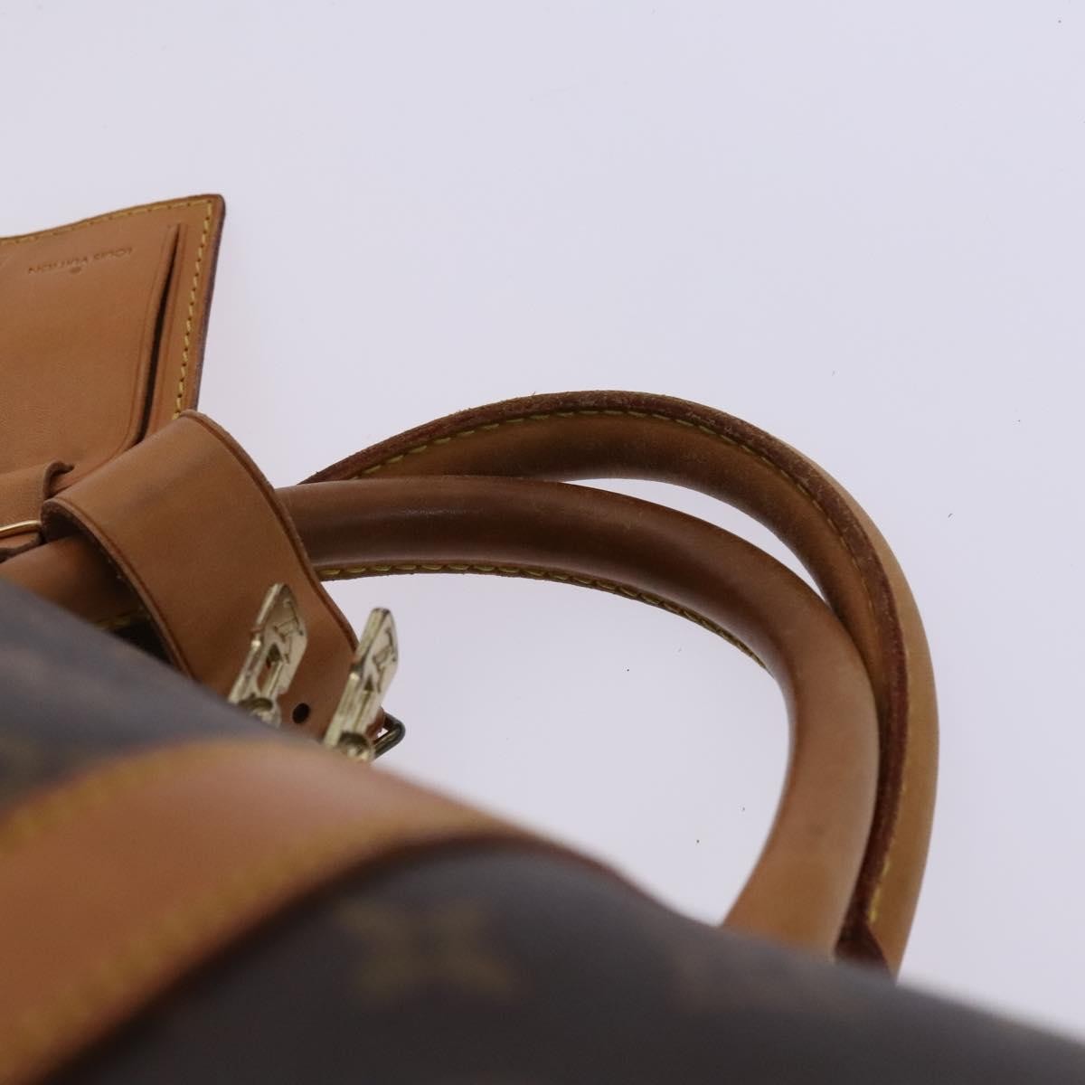 Louis Vuitton Keepall Bandouliere Bag Monogram Canvas, BROWN, CANVAS, Travel bag