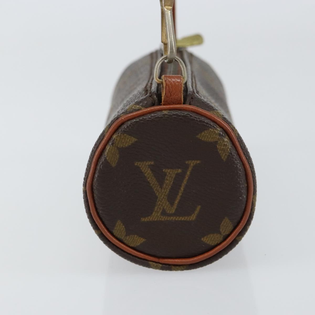 Louis Vuitton Papillon Pochette Monogram Canvas, BROWN, CANVAS, Clutche & pouche