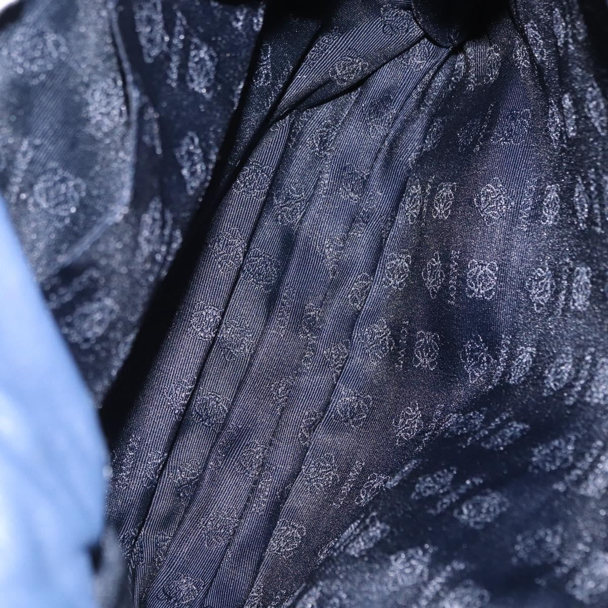 Loewe Flamenco Bag Leather, BLUE, LEATHER, Shoulder bag