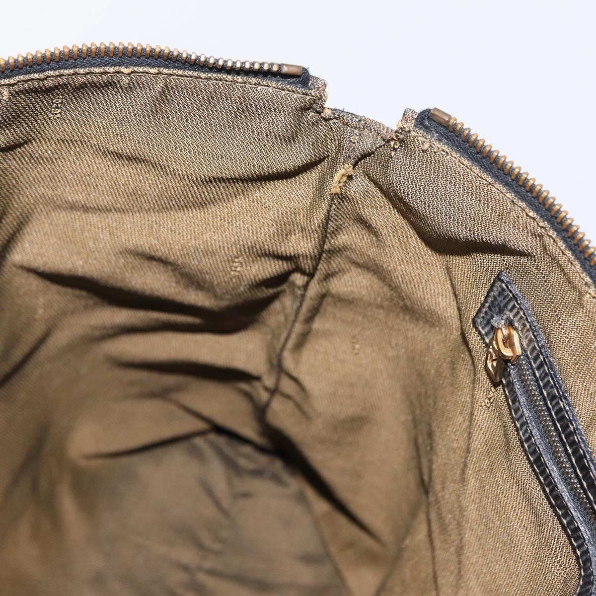 Fendi Zucca Tote bag Canvas, BLACK, CANVAS, Tote bag