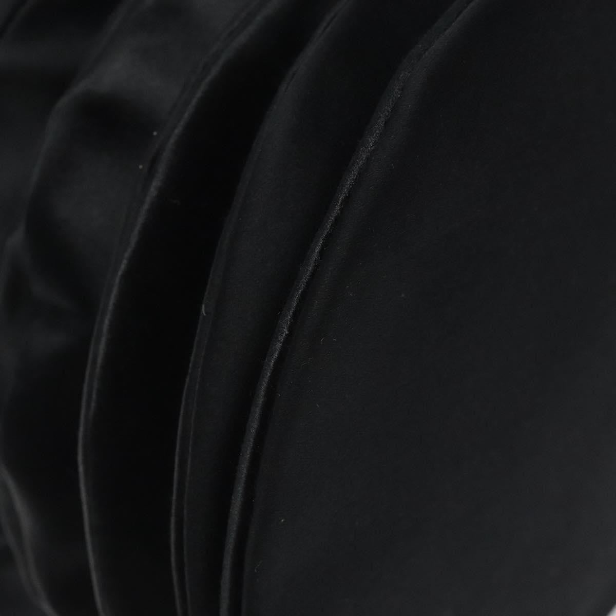 Fendi Vintage shoulderbag Satin, BLACK, SATIN, Shoulder bag