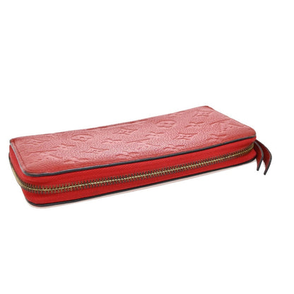Louis Vuitton Portefeuille zippy Monogramme Empreinte Monogramme Empreinte, RED, LEATHER, Wallets