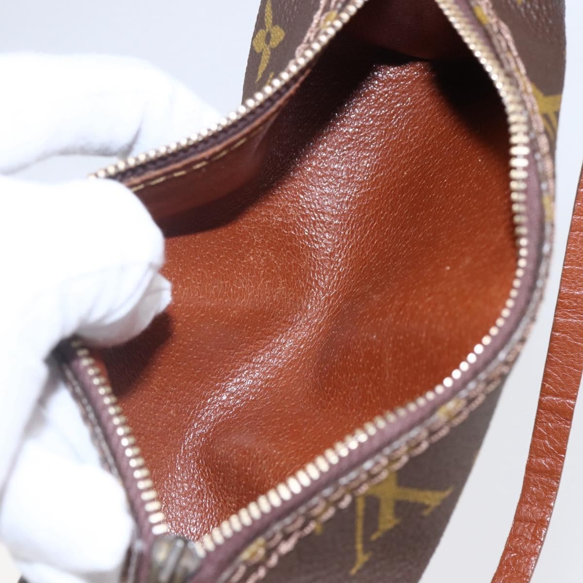 Louis Vuitton Papillon Pochette Monogram Canvas, BROWN, CANVAS, Clutche & pouche