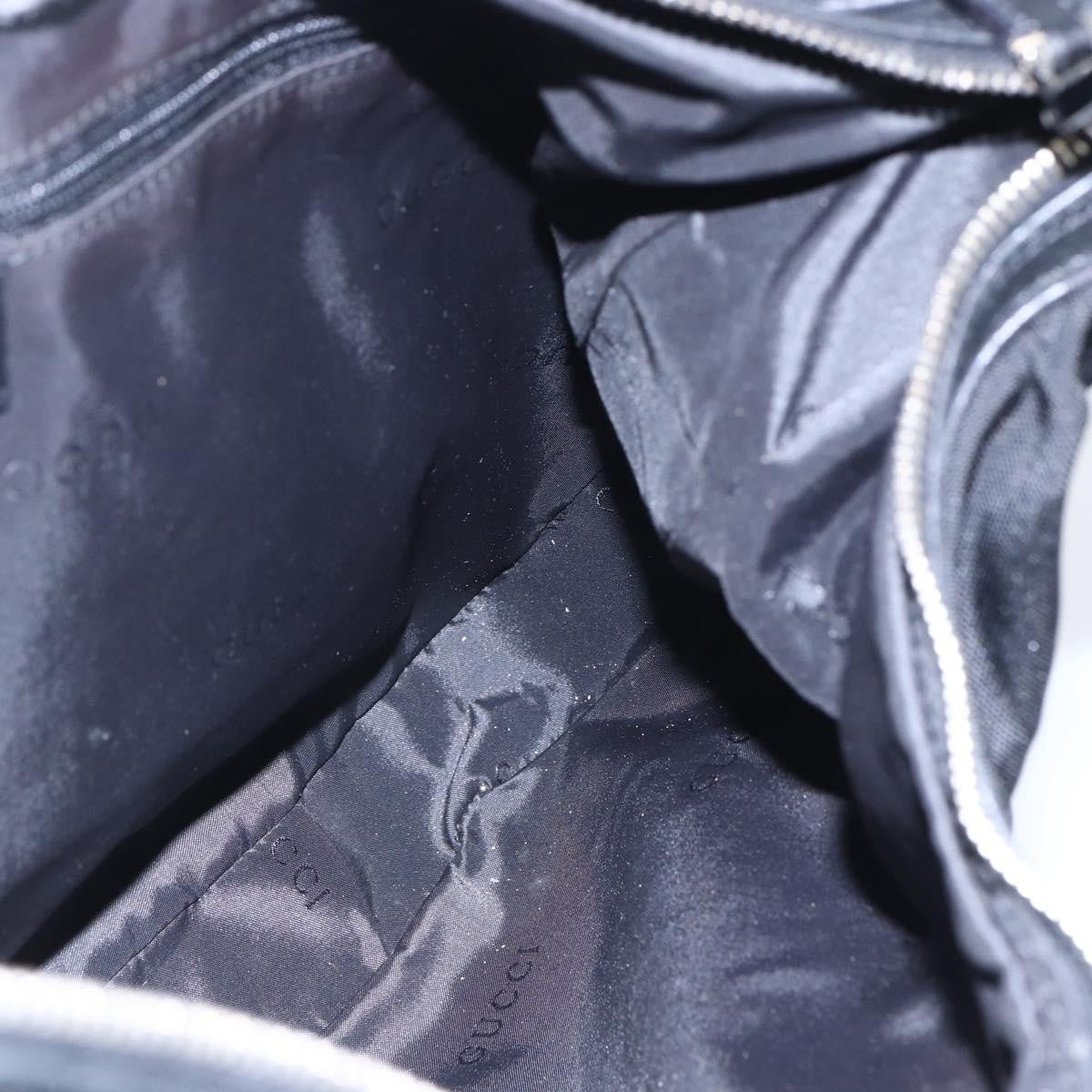 Gucci Vintage Shoulder Bag Nylon, BLACK, NYLON, Shoulder bag