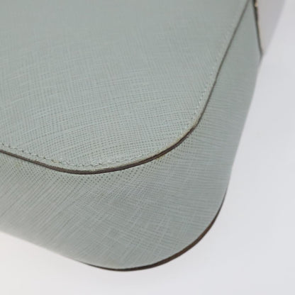 Salvatore Ferragamo Gancini Shoulder Bag Leather, BLUE, LEATHER, Shoulder bag