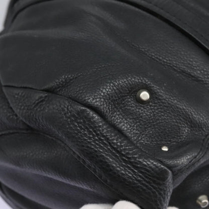 Chloe Paddington Lock Handbag Leather, BLACK, LEATHER, Handbag