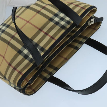 Burberry Nova Check Tote canvas check pattern, BEIGE, CANVAS, Tote bag