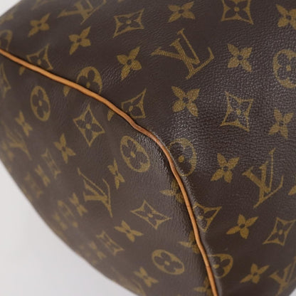 Louis Vuitton Speedy Handbag Monogram Canvas, BROWN, CANVAS, Handbag