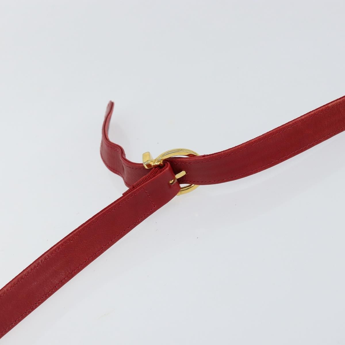 Salvatore Ferragamo Vala Shoulder Bag Leather, RED, LEATHER, Shoulder bag