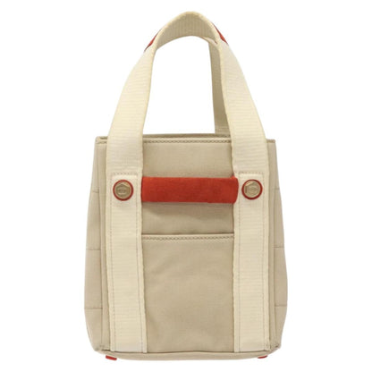 Chanel Chocolate Bar Coco Mark handbag Canvas, BEIGE, CANVAS, Handbag