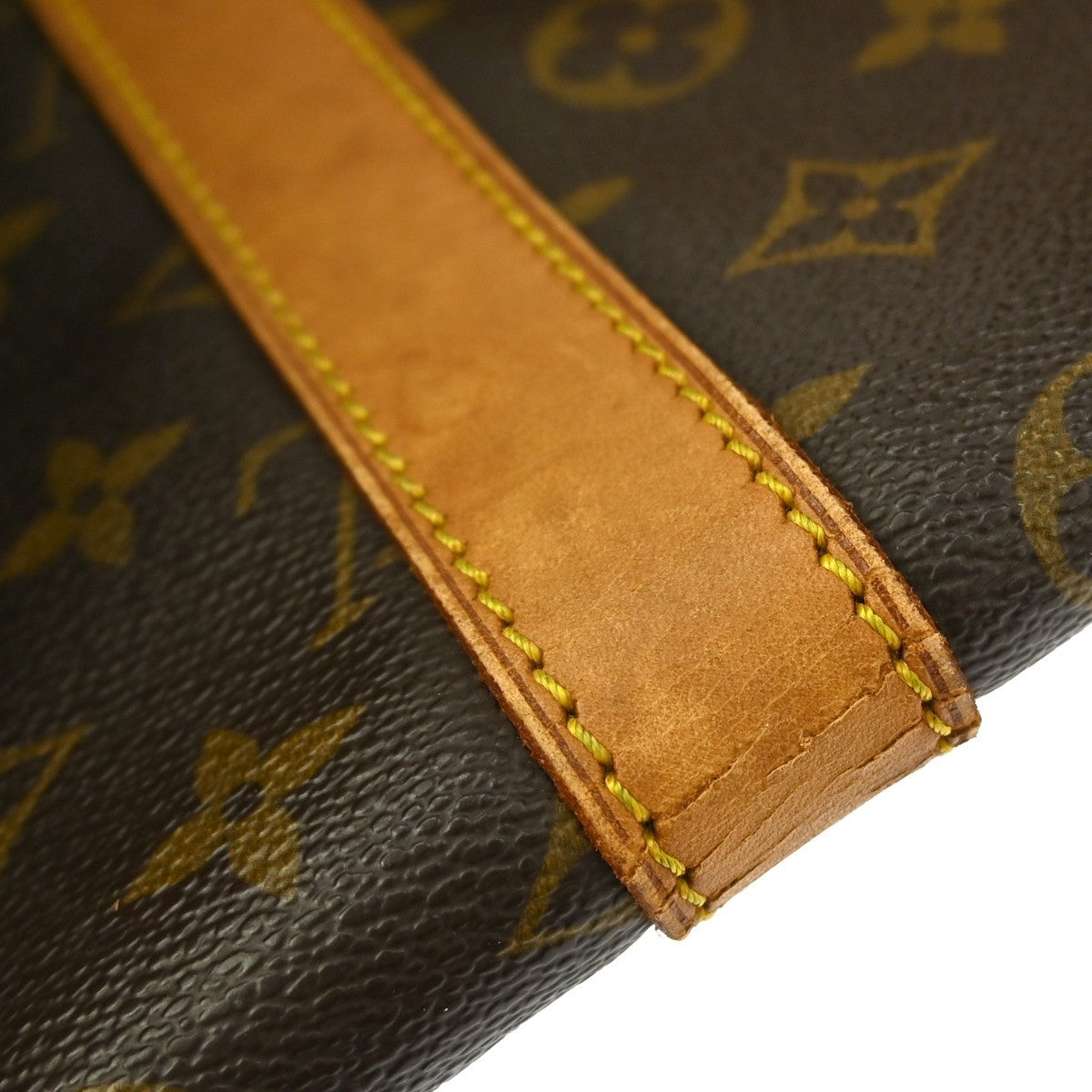 Louis Vuitton Keepall Bag Monogram Canvas, BROWN, CANVAS, Travel bag