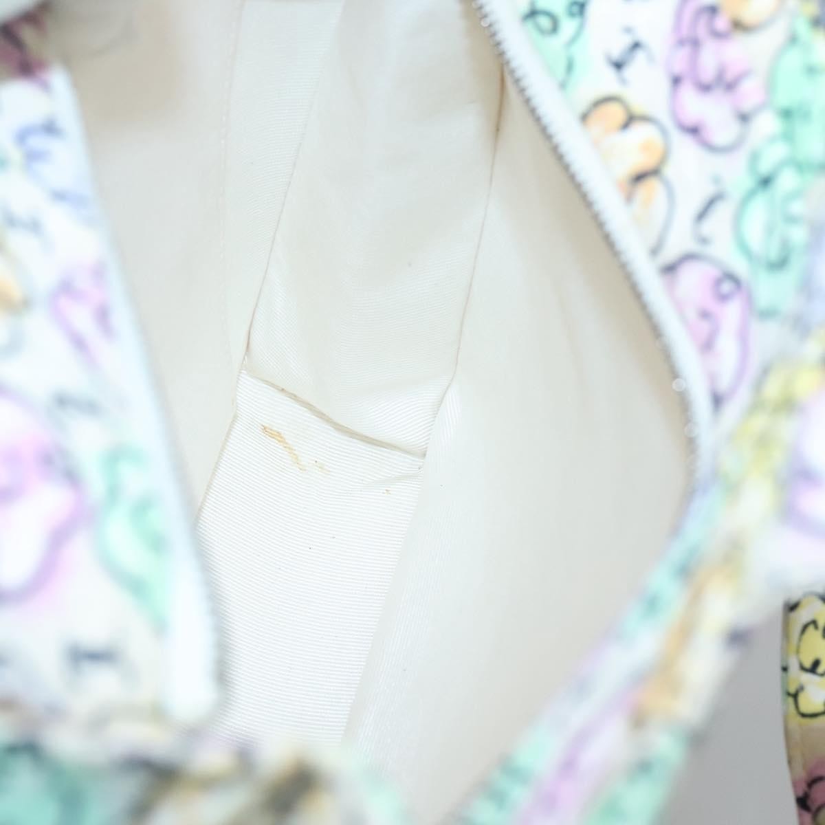 Chanel Vintage Camellia Tote Printed Nylon, MULTICOLOUR, NYLON, Tote bag