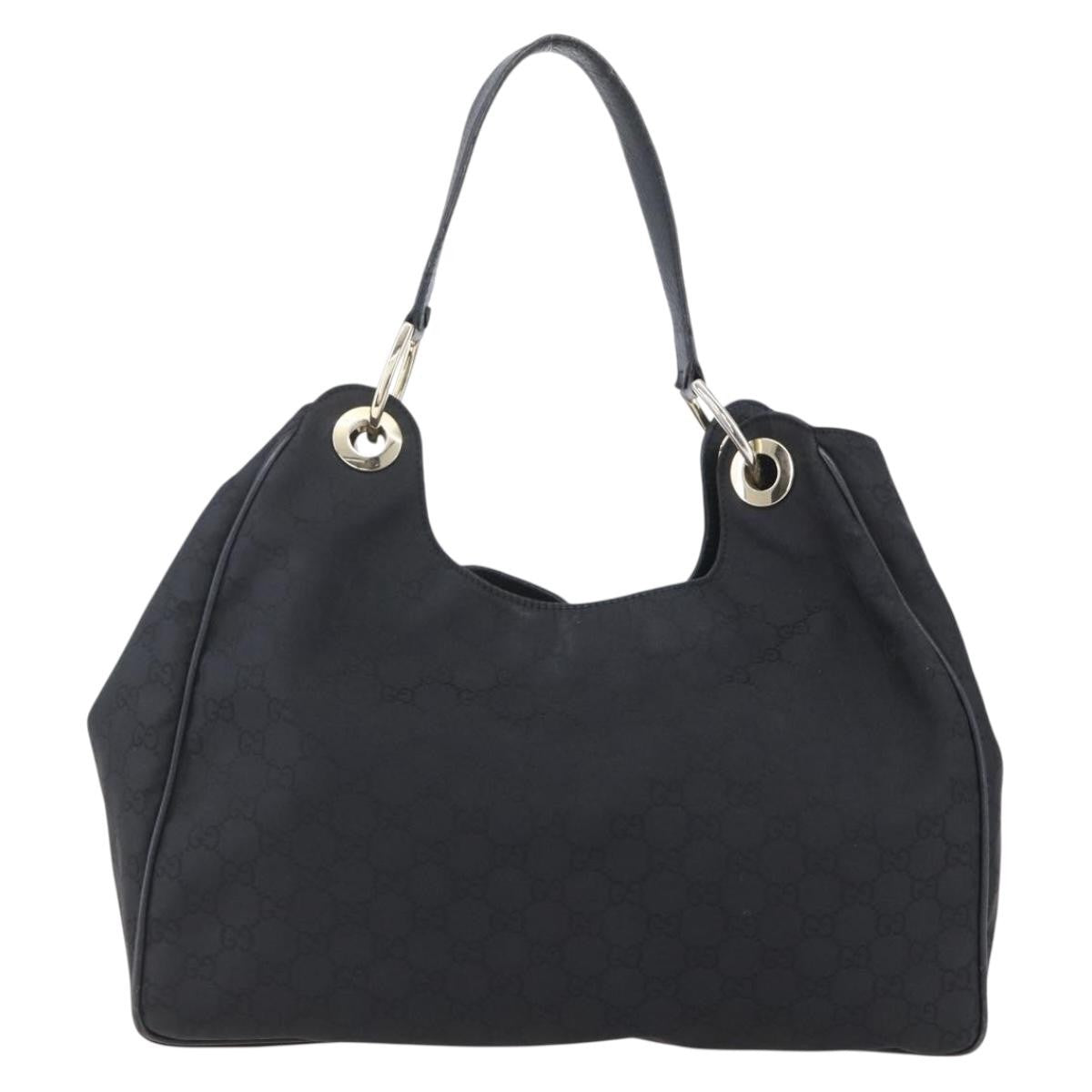 Gucci Vintage tote GG Canvas, BLACK, CANVAS, Shoulder bag