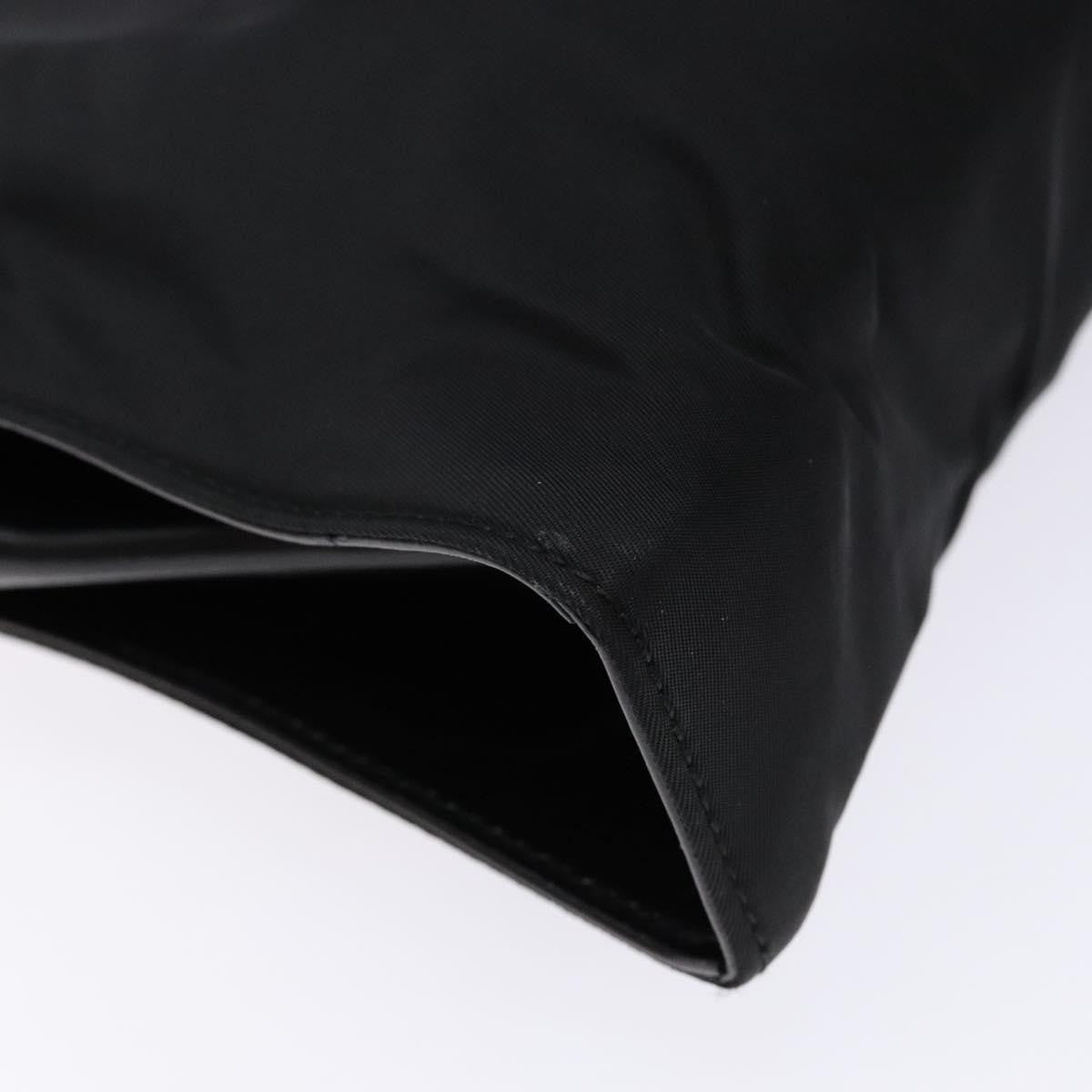 Prada Vintage Shoulder Bag Tessuto, BLACK, NYLON, Shoulder bag