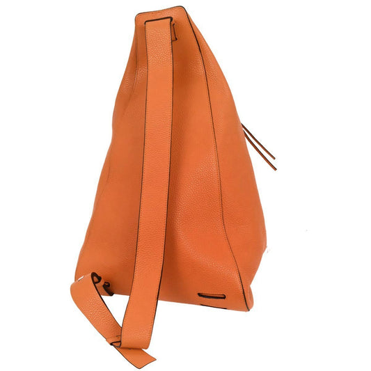 Loewe Anton Sling Bag Leather, ORANGE, LEATHER, Shoulder bag