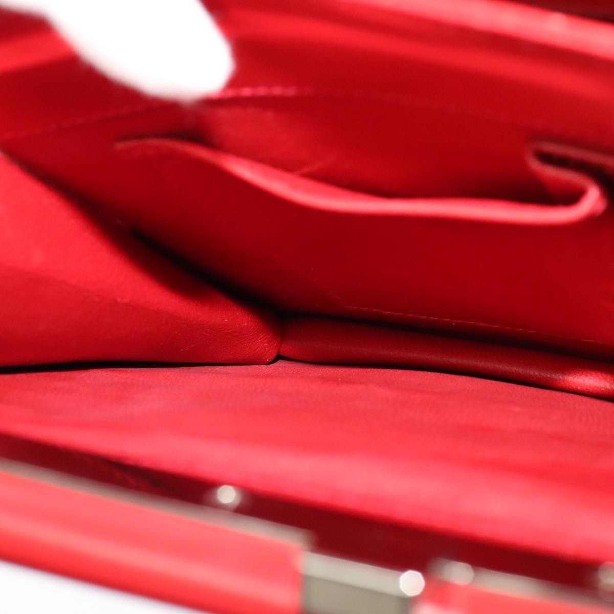 Celine Shoulder Bag Leather, RED, LEATHER, Shoulder bag