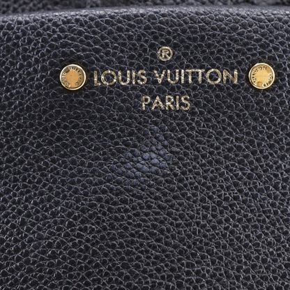 Louis Vuitton Sorbonne Backpack Monogram Empreinte Leather, BLACK, LEATHER, Backpack