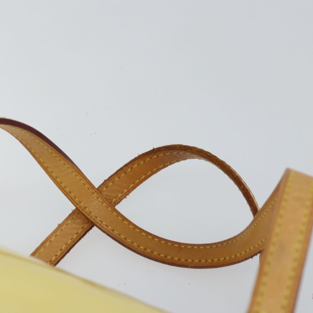 Louis Vuitton Bedford Handbag Monogram Vernis, BEIGE, PATENT_LEATHER, Handbag